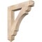 Ekena Millwork Olympic Arts & Crafts Smooth Bracket, Douglas Fir, 5 1/2"W x 36"D x 40"H BKT06X36X40OLY03SDF - alternate 1